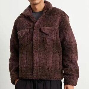Levi’s Tyrone Huckleberry Cozy Sherpa Trucker Jacket